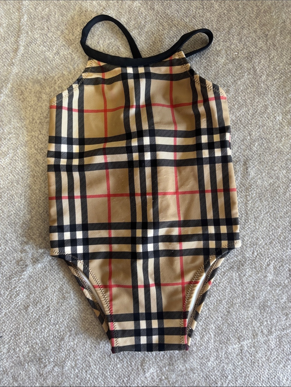Burberry one piece bathing suit